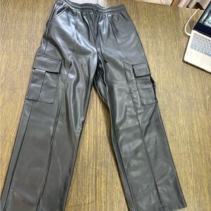 Women's Gray Cargo Pants